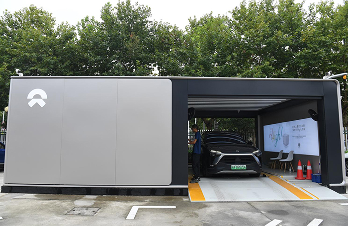 新能源汽車換電市場急速升溫，多家企業(yè)駛?cè)胭惖? style=